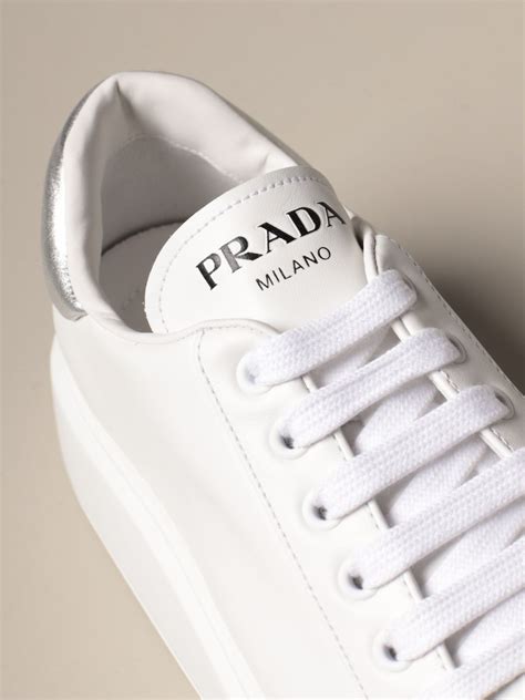 weisse prada schuhe|Women's Sneakers .